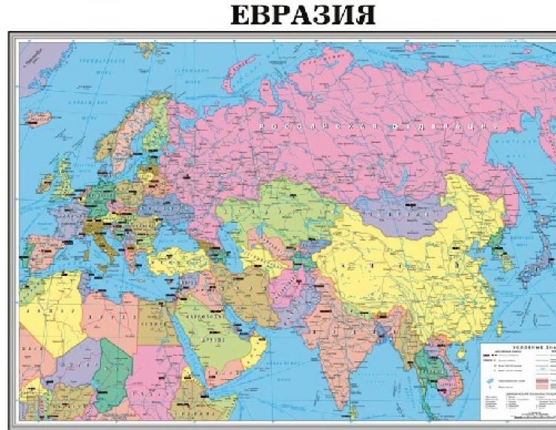 Где проходит евразия. Материк Евразия. Географическое положение материка, история исследования. Описание субтропического пояса Евразии