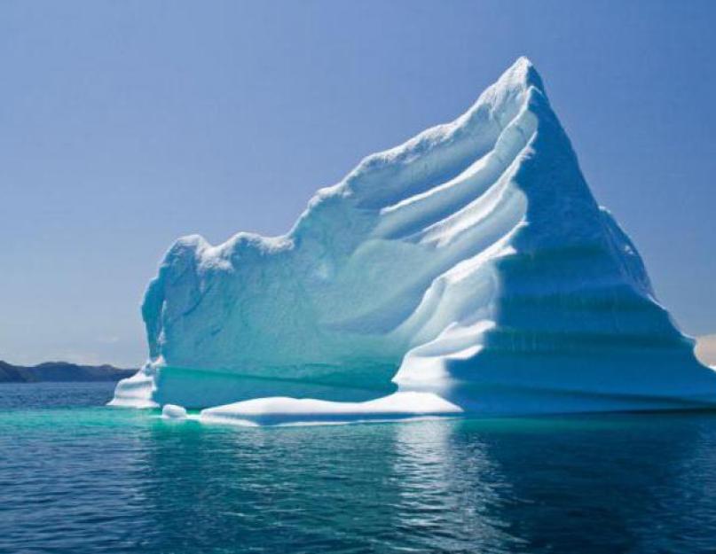 Движение айсбергов в океане. Как образуются айсберги. Тайны океанских странников. Дальнейшая судьба айсбергов